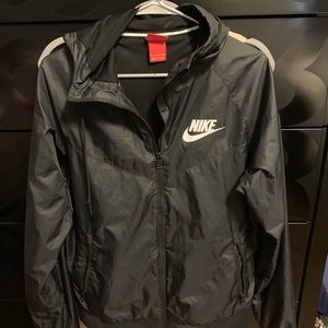 Nike and Columbia jackets, TAMU best, blush dress